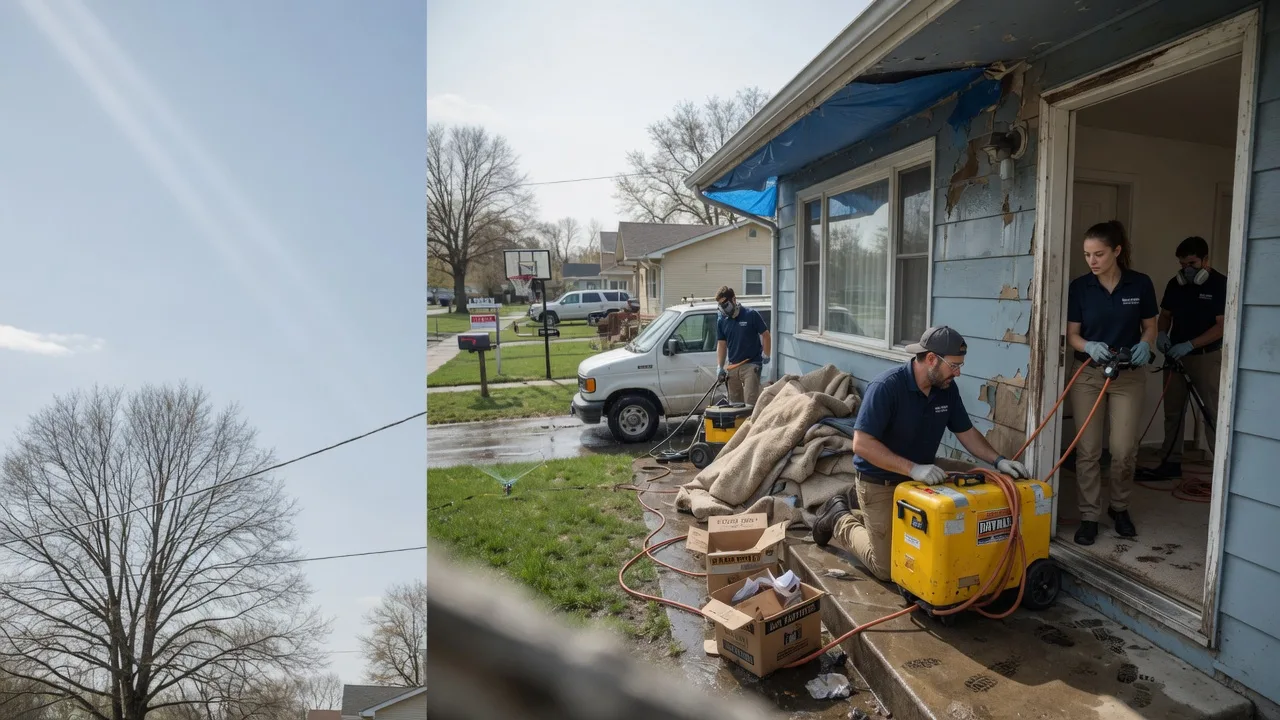 Basement Flood Cleanup in Maple Rapids, MI near me